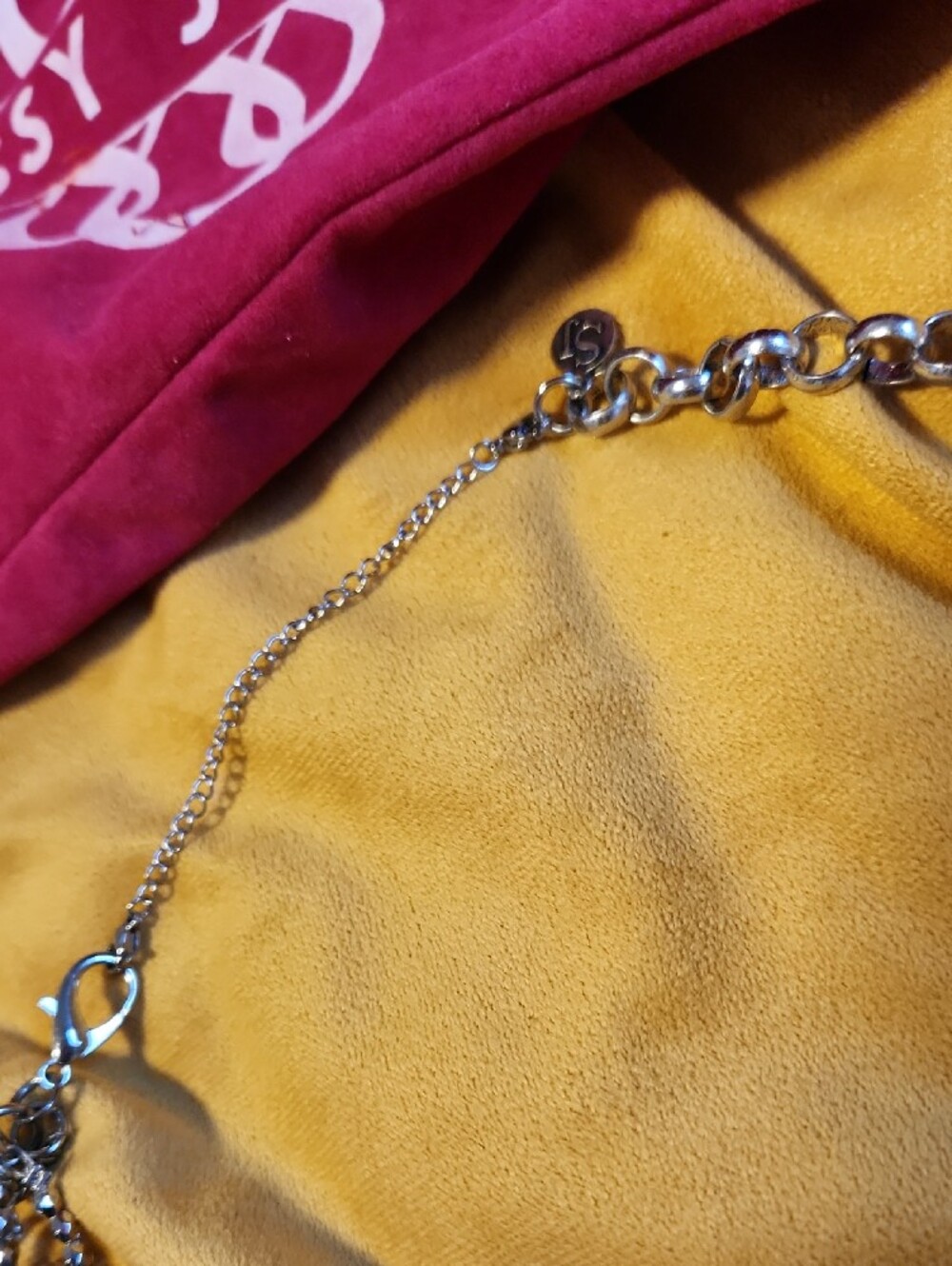 Sassy Jones Silver Multicolor Crystal Star, Unicorn & Heart Necklace - Picture 5 of 5